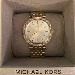 Michael Kors Gold and Silver Watch